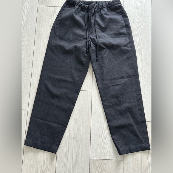 Babaton Pants - Babaton Black Relaxed Drawstring Pants